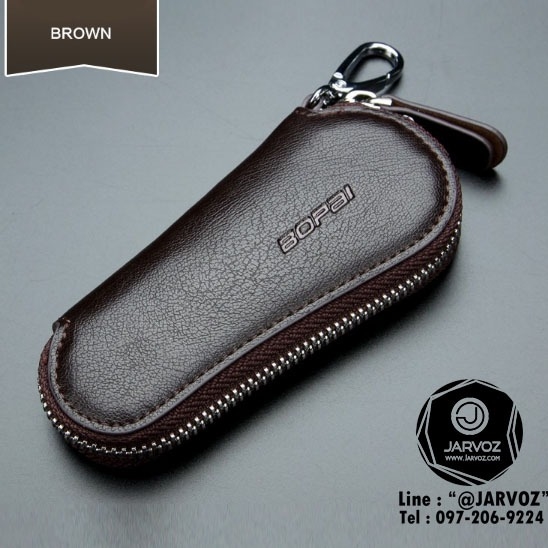 BOPAI by jarvoz กระเป๋าใส่พวงกุญแจหนัง Top leather พรีเมี่ยม