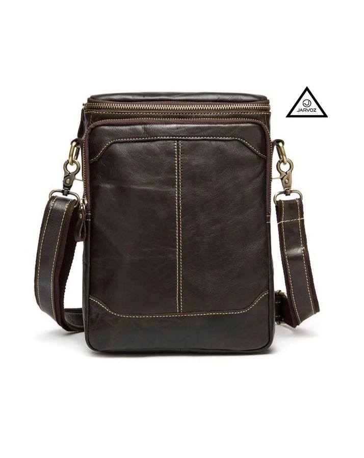 กระเป๋าสะพาย รุ่น Jarvoz- A (Alien) สี Dark Coffee