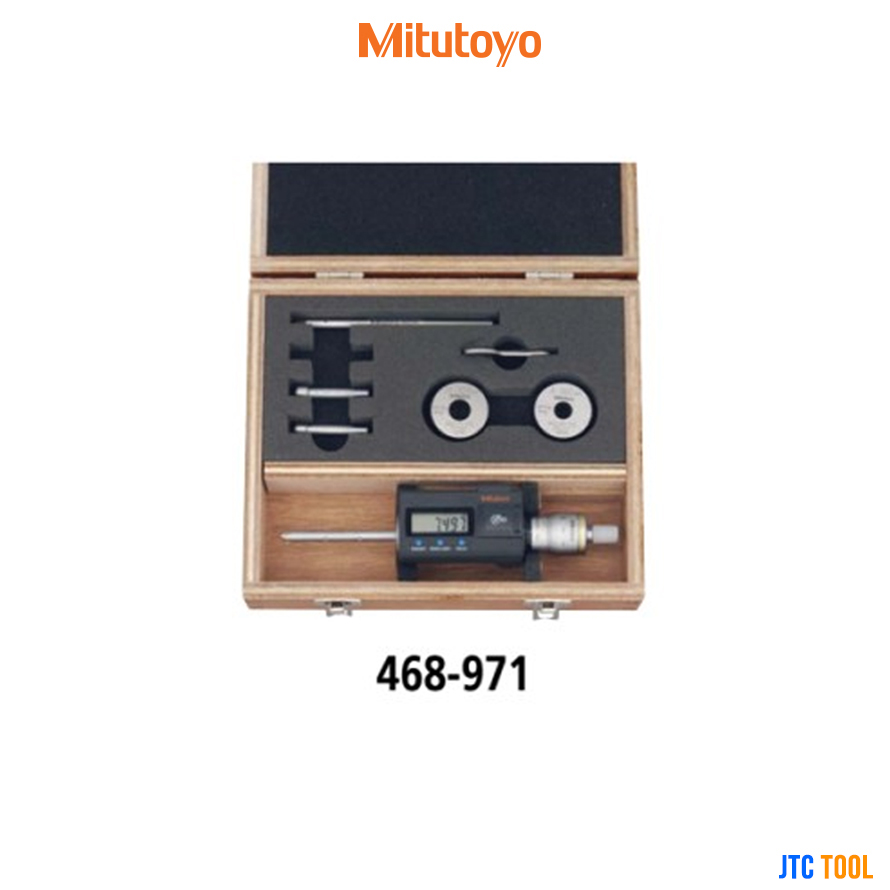 ชุดดิจิตอลโฮลเทสแบบเปลี่ยนหัว - Digimatic Holtest Interchange-Head set Size 6-12mm No.468-971 [Brand: Mitutoyo]