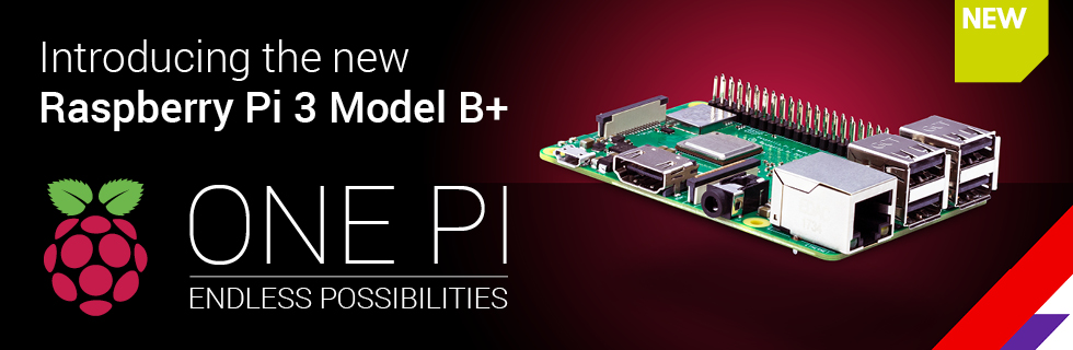 Raspberry Pi 3 Model B+ ของแท้ รุ่นใหม่ล่าสุด