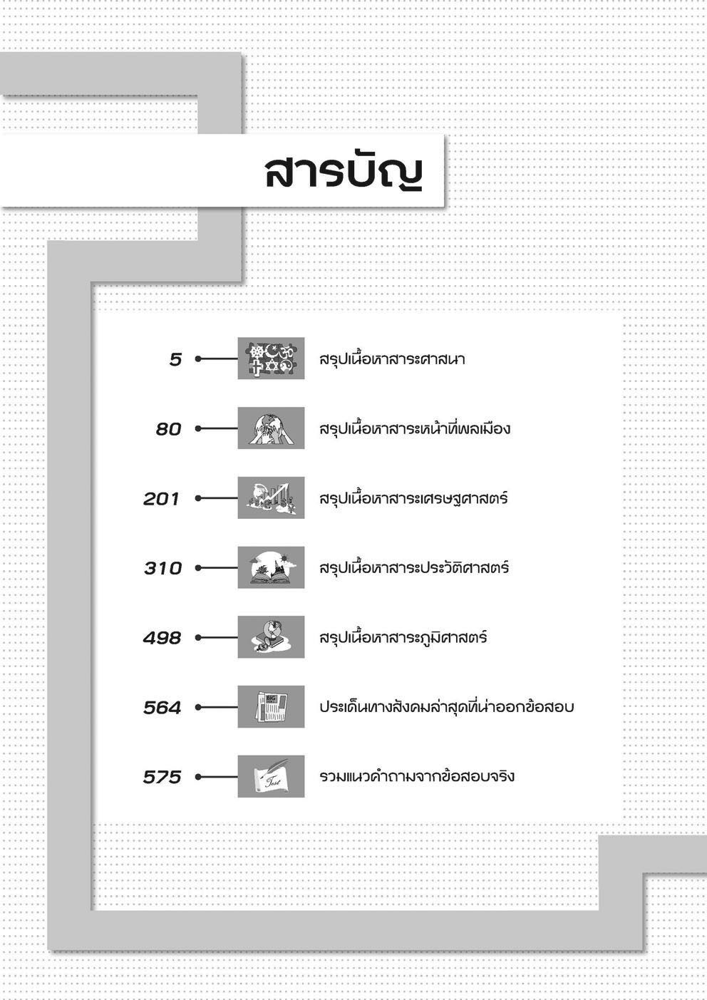 ตำราเนื้อหาครอบจักรวาล สังคม ม.ปลาย โดย พ.ศ.พัฒนา