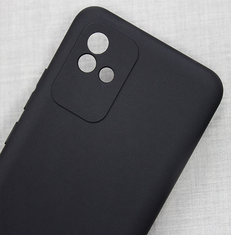 เคส realme Narzo 50i แบบ TPU บางอ่อนเรียบ สีดำ