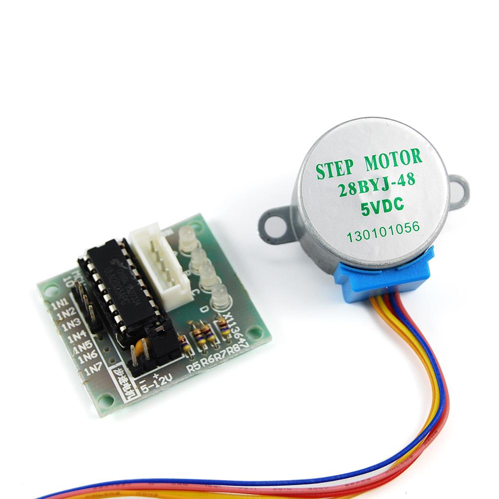 5V Stepper Motor 28BYJ-48 พร้อมโมดูลขับ ULN2003