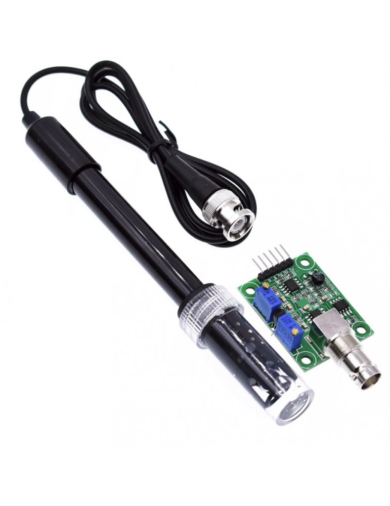 pH Sensor เซนเซอร์วัดค่า pH 0-14 วัดความเป็นกรด-ด่าง สำหรับ Arduino