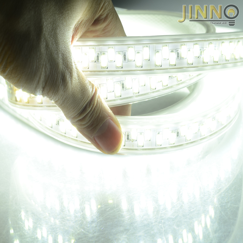 ไฟสายยาง 220v รุ่น 5630 180led รุ่น Milky wire