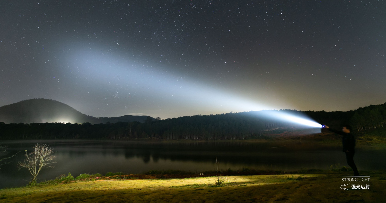 ไฟฉายจับถือ และสะพาย ขนาดกลาง Han Guang 2832T