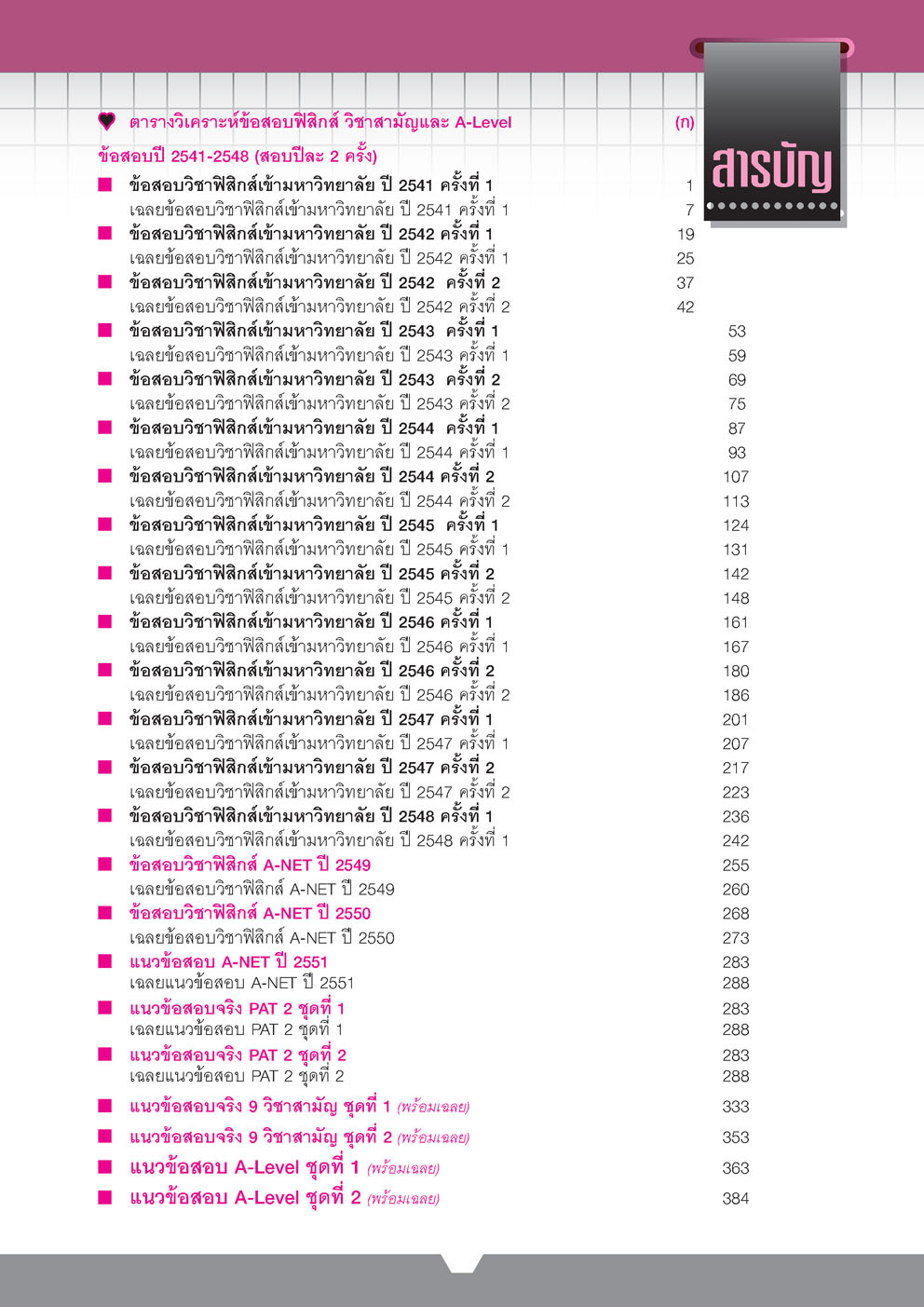 เฉลยข้อสอบ ฟิสิกส์ 15 พ.ศ. เตรียมสอบเข้ามหาวิทยาลัยระบบ TCAS (เพิ่มแนวข้อสอบ A-Level)