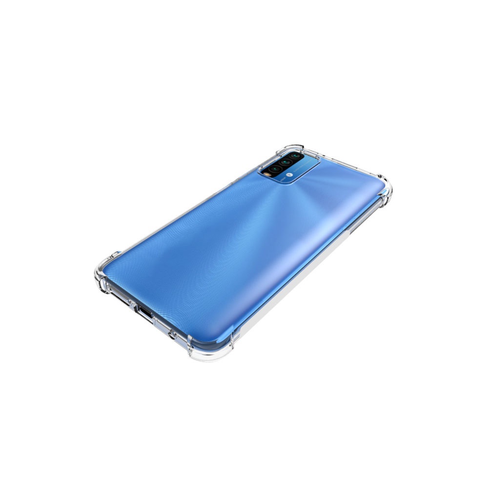 เคส Xiaomi Redmi 9T แบบ TPU ใสเสริมขอบและมุมกันกระแทก
