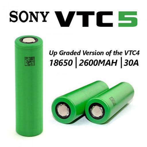 ถ่าน Sony 18650 แท้ 100% Original Sony Li-Ion VTC5 US18650VTC5 2600mAh Continuous 30A Discharge
