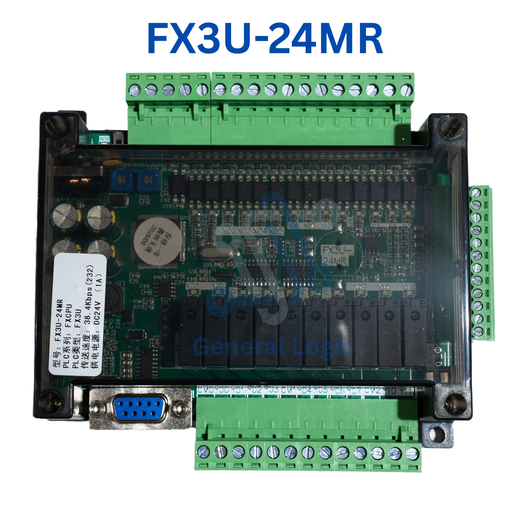 FX3U PLC Board บอร์ดควบคุม อุตสาหกรรม FX3U 14MT / 14MR / 24MT / 24MR