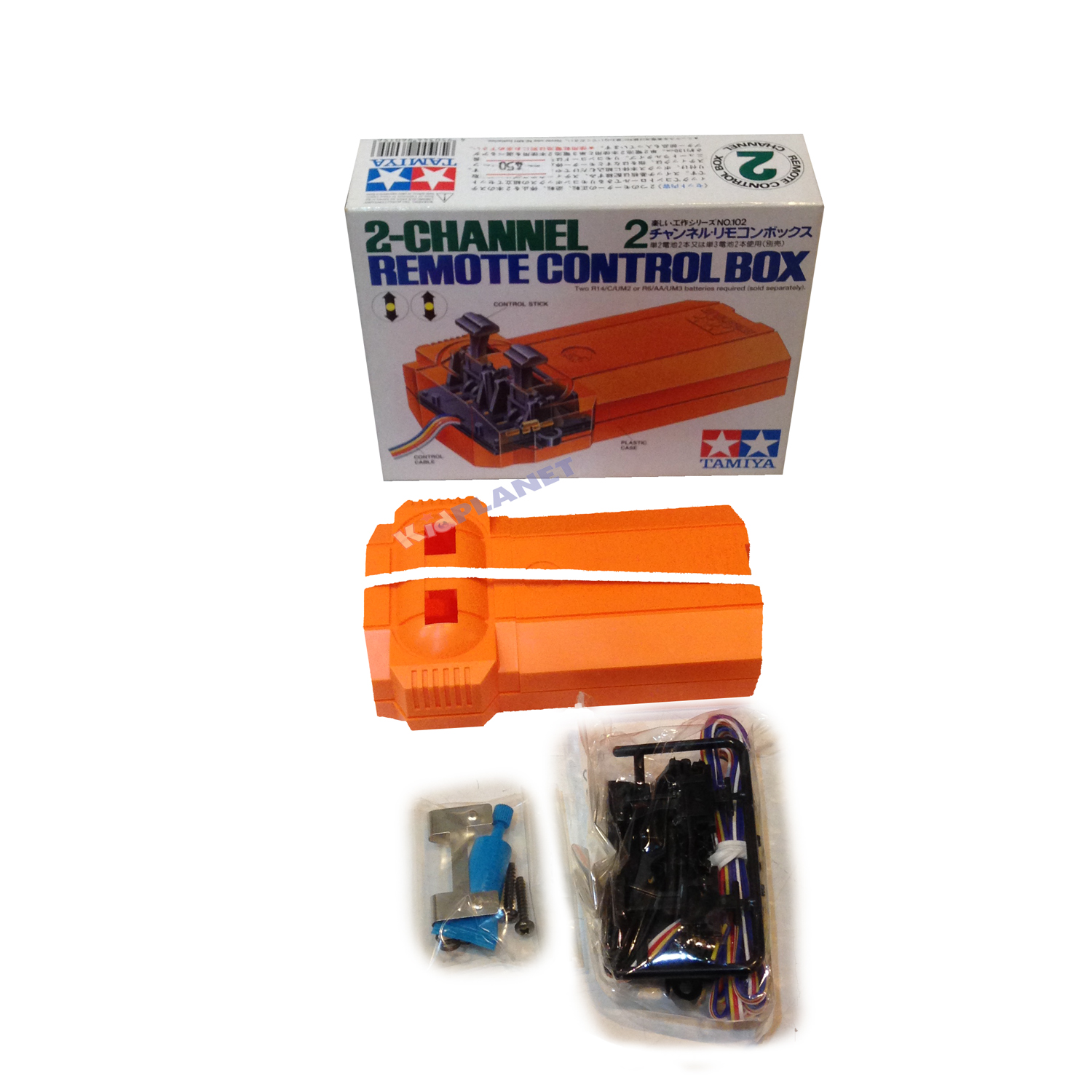 70102 Tamiya วิทยุบังคับแบบ 2 ช่อง คุมมอเตอร์ได้ 2 ตัว