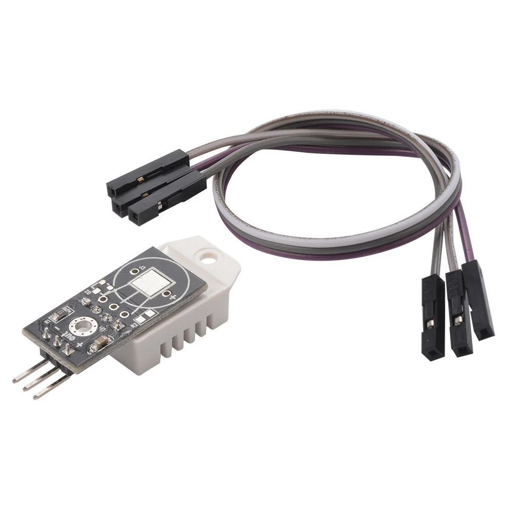 DHT22 Temperature and Humidity Sensor Module โมดูลวัดอุณหภูมิและความชื้น พร้อมสายไฟ