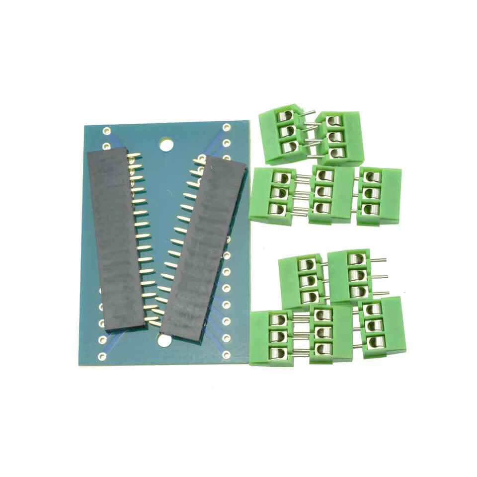 Arduino Nano IO Shield V1.0 Terminal Expansion Board เทอร์มินอลบล็อก สำหรับ Arduino Nano
