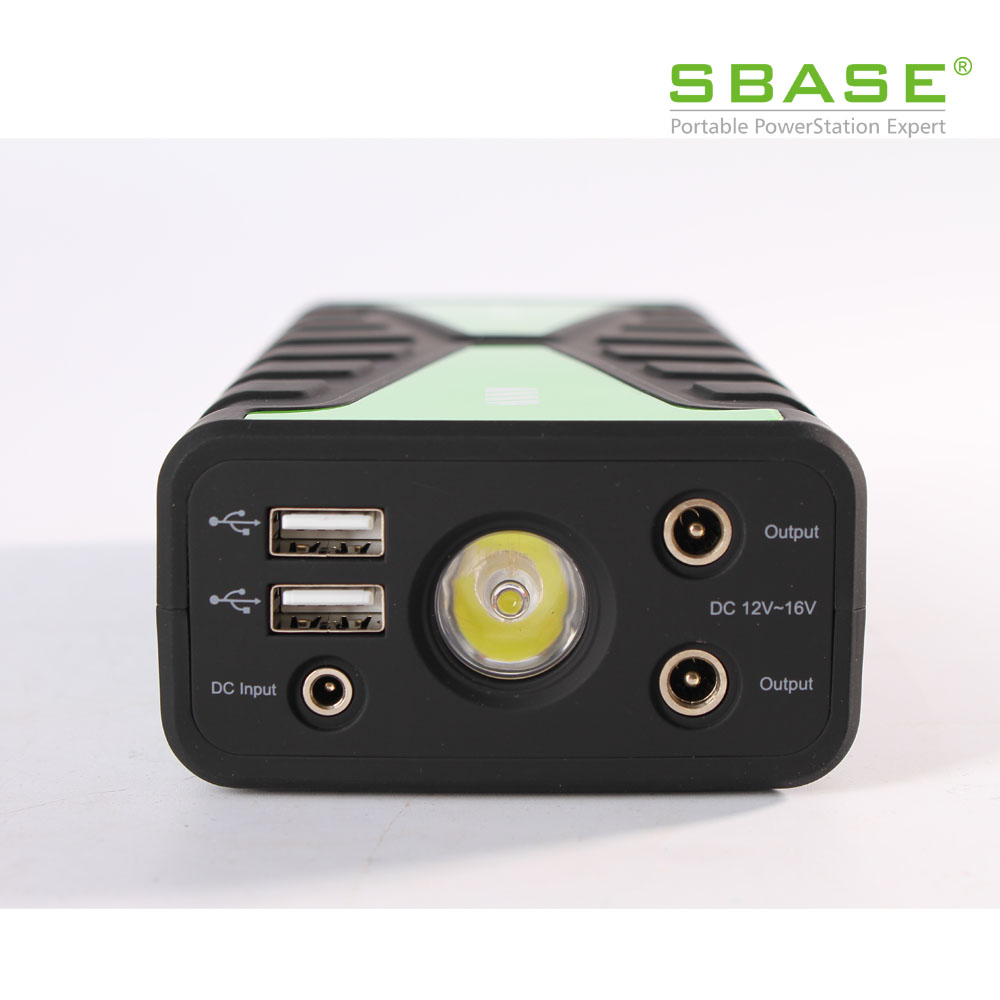 ที่ชาร์จแบตเตอรี่รถยนต์ฉุกเฉินขนาดใหญ่ Jump starter คุณภาพสูง S-Base T200 / จั๊มสตาร์ท รถยนต์