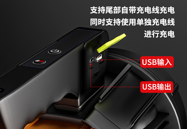 ไฟฉายสะพายแรงสูง ส่องไกล รุ่นใหม่ Warsun H3009 Enhanced Edition