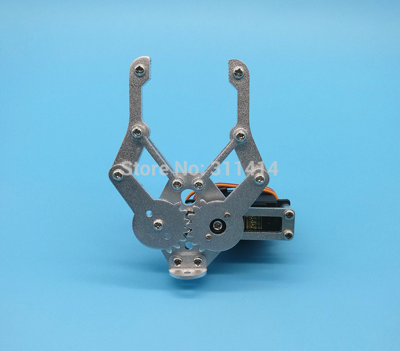 Aluminium Robot Arm Clamp Claw มือจับหุ่นยนต์อลูมิเนียม