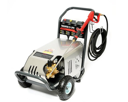 เครื่องฉีดน้ำแรงดันสูง 200 บาร์ POLO รุ่น Trooper21-3PH