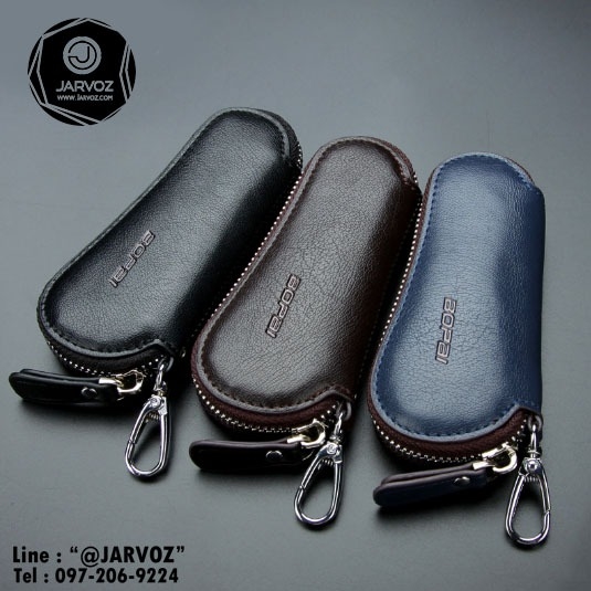 BOPAI by jarvoz กระเป๋าใส่พวงกุญแจหนัง Top leather พรีเมี่ยม