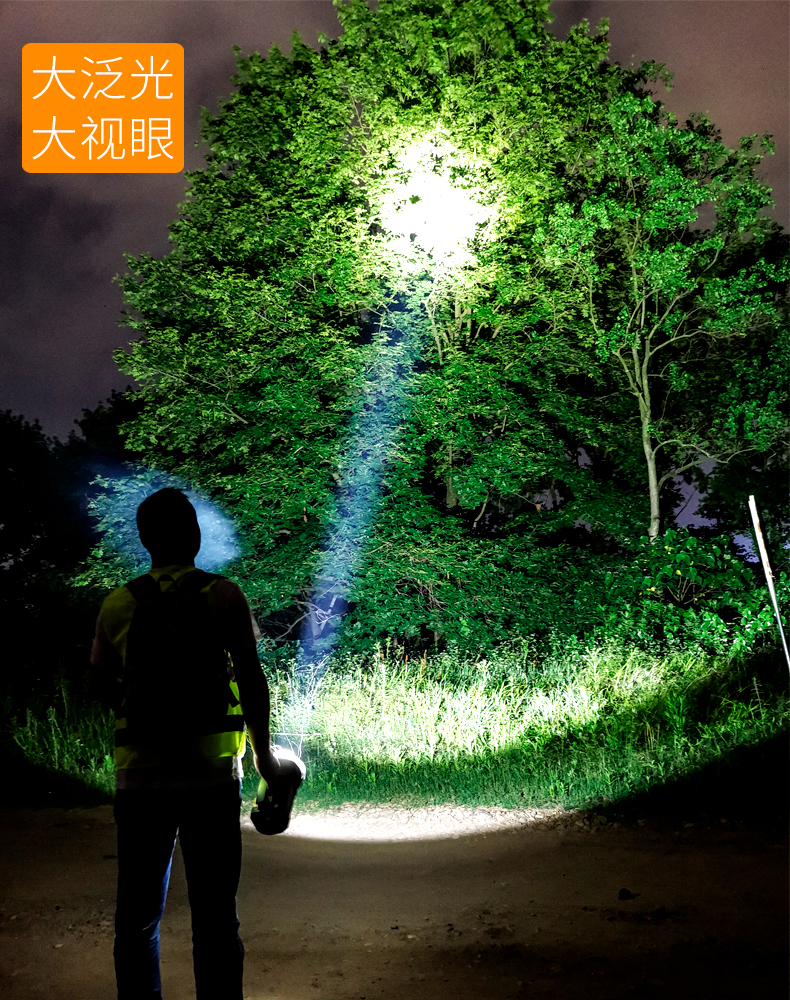 ไฟฉายจับถือ และสะพาย ขนาดใหญ่ Han Guang 2828T