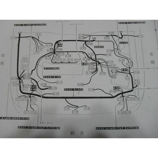 หนังสือ WIRING DIAGRAM NISSAN SUNNY B13 เครื่องยนต์ GA16DE (JP)