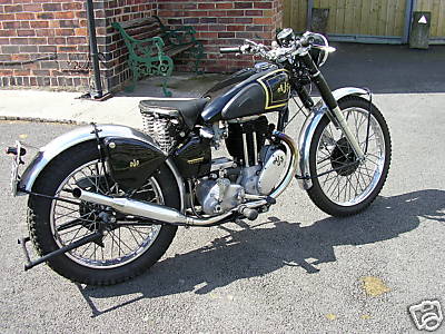 CD คู่มือซ่อม มอเตอร์ไซค์ AJS 350cc, 500cc ปี 1953 (EN)