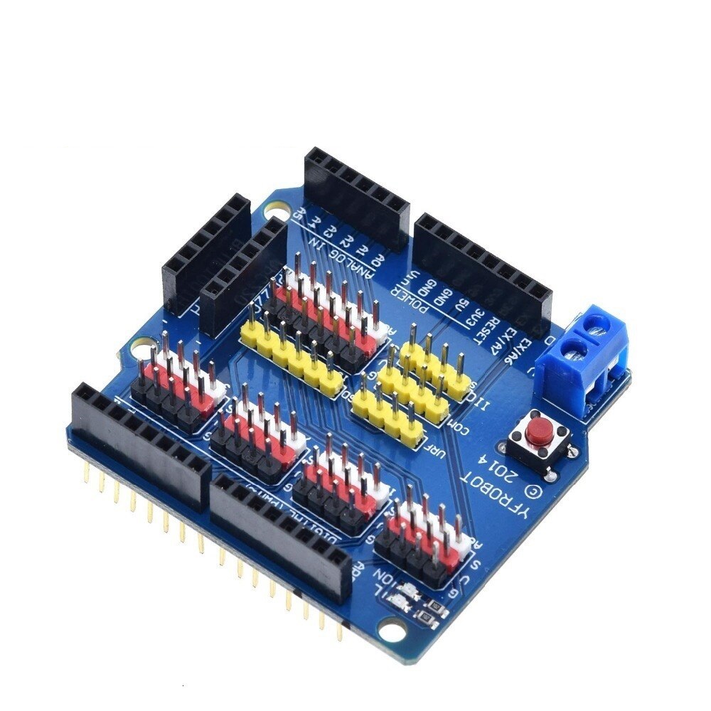 บอร์ดขยายขา Sensor Expansion Shield for Arduino UNO R3 V5.0 Module