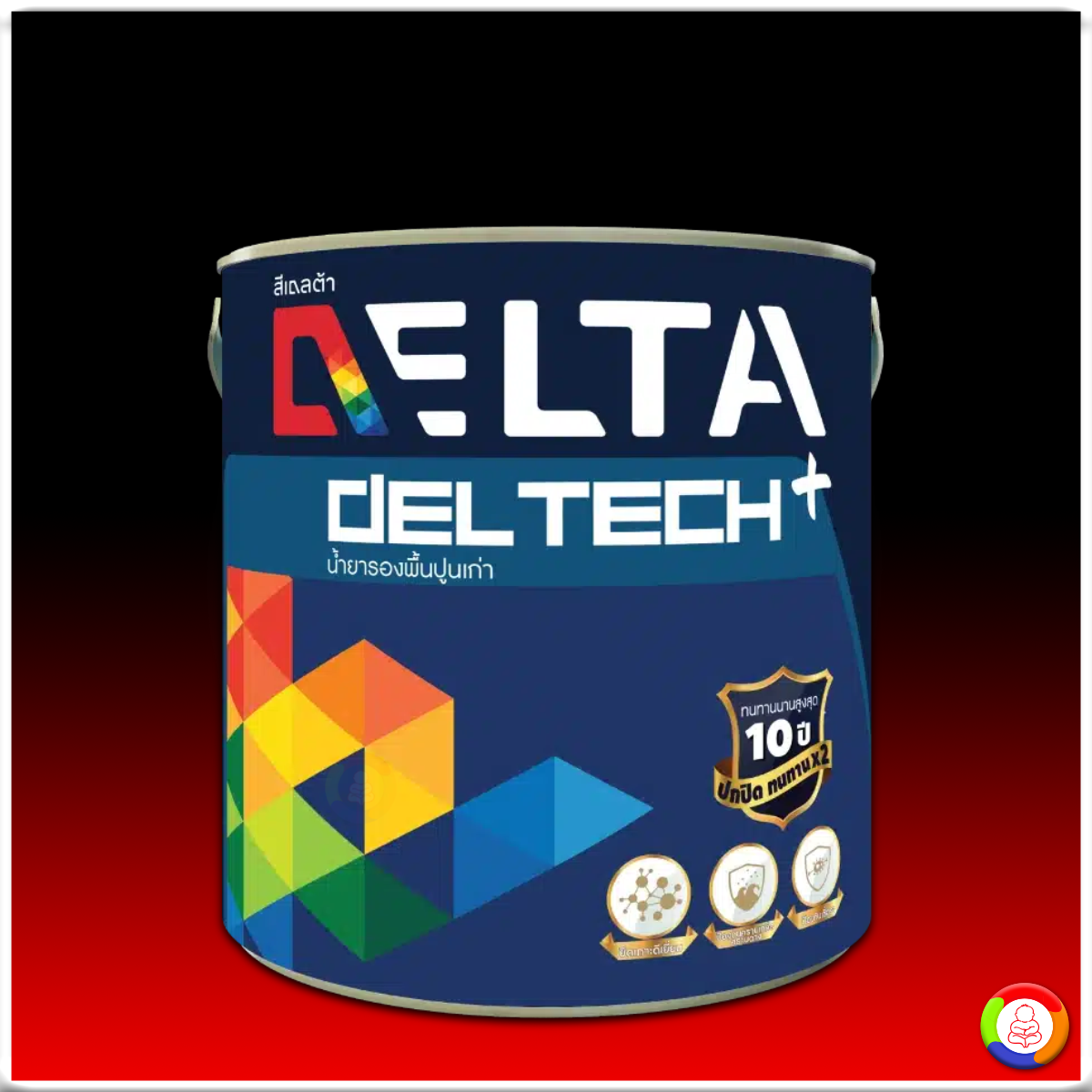 Deltech Plus Contact Primer เดลเทคพลัส สีรองพื้นปูนเก่า