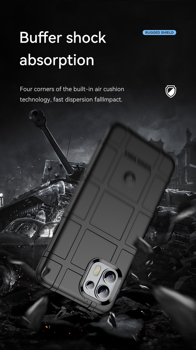 เคส Motorola edge 20 fusion กันกระแทกได้ Rugged Shield