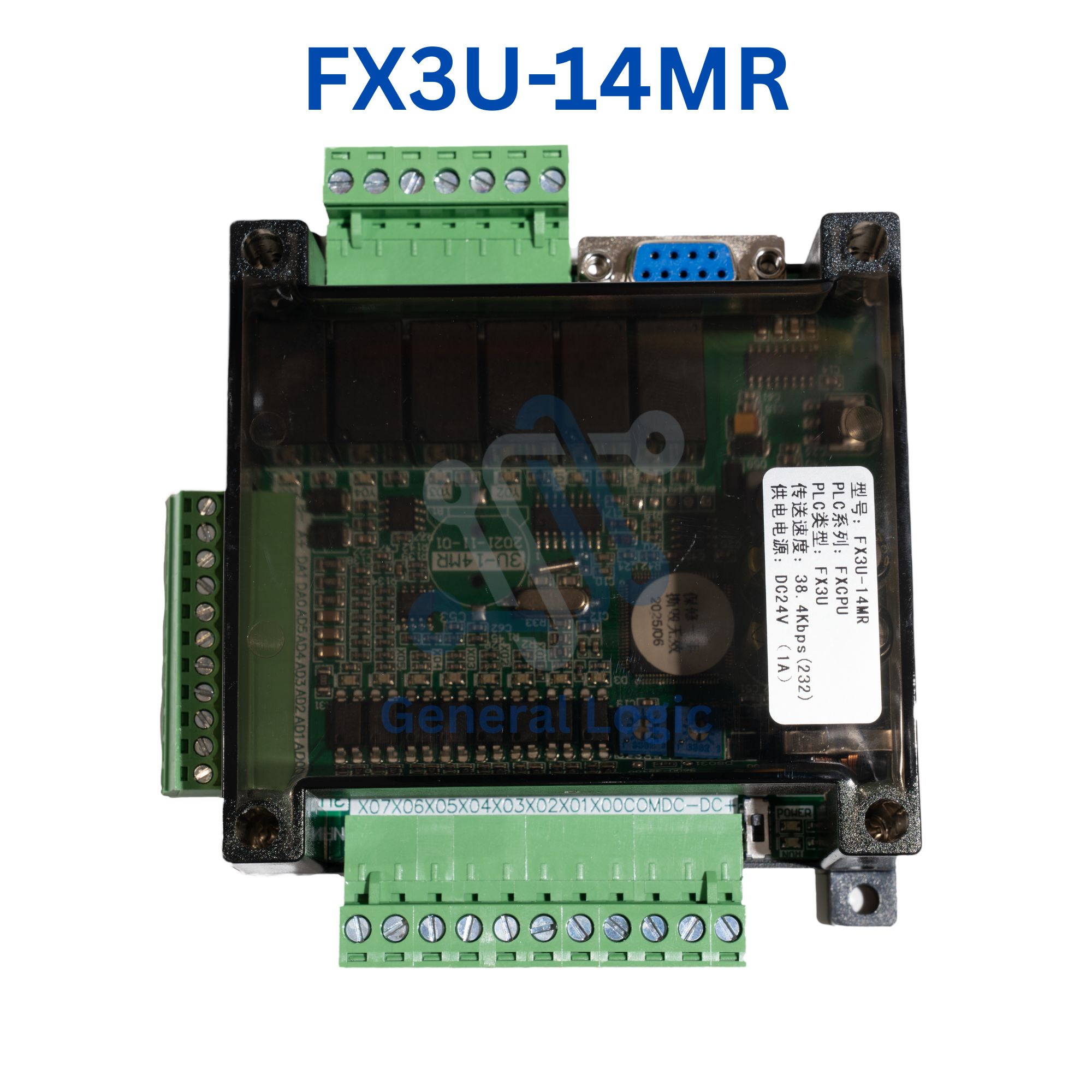 FX3U PLC Board บอร์ดควบคุม อุตสาหกรรม FX3U 14MT / 14MR / 24MT / 24MR