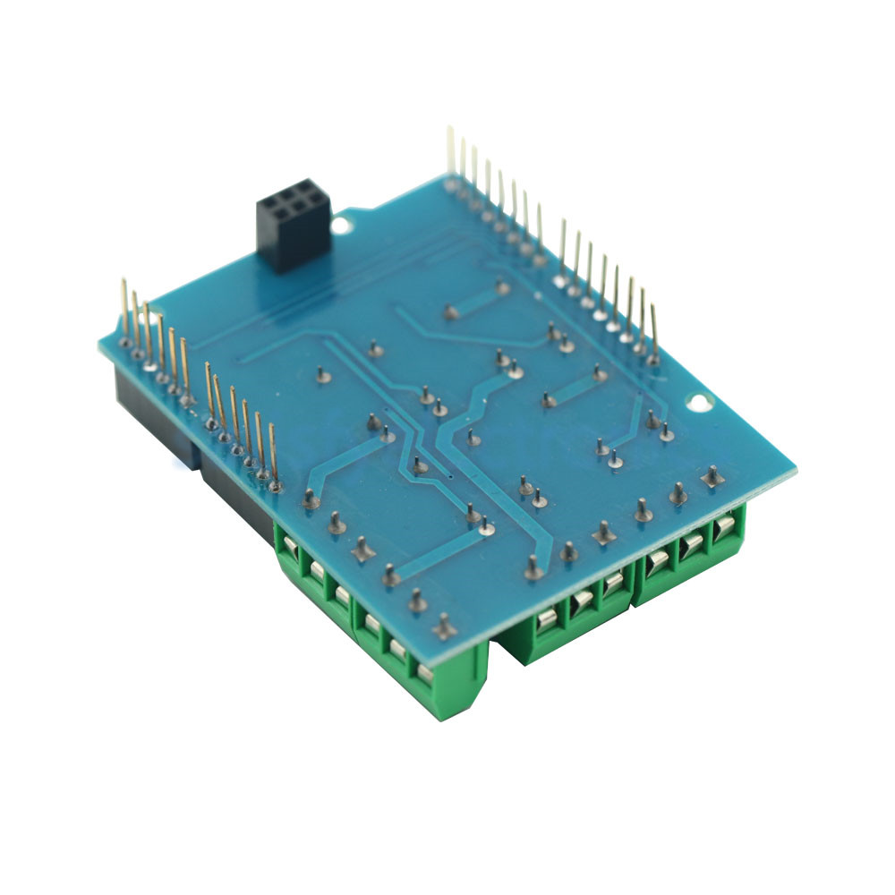 รีเลย์ 4 ช่อง สำหรับบอร์ด Arduino 4 Channel Relay Shield for Arduino