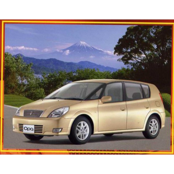 CD WIRING DIAGRAM TOYOTA OPA 1AZ-FSE D4, 1ZZ-FE