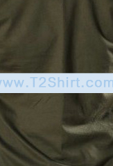 เสื้อยืดเด็ก คอวี แขนสั้น สีเขียวขี้ม้า Size M