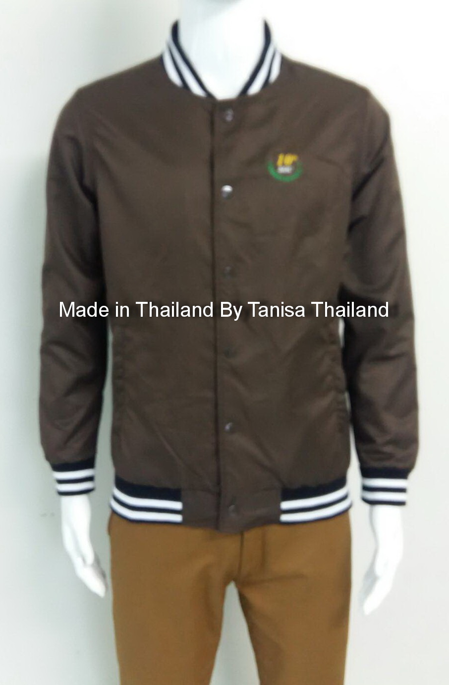 เสื้อแจ็คเก็ต มีขอบคอ เสื้อเบสบอล เสื้อคลุม เสื้อผ้าร่ม ผ้าร่ม ซับใน เสื้อแจ็คเก็ตฮู้ดและเสื้อคลุม