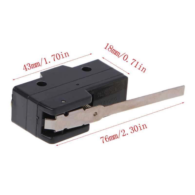 LXW5-11N1 10A Micro / Limit Switch ลิมิตสวิทช์ ไมโครลิมิตสวิทช์ แบบก้านยาว กระแสสูง 10A