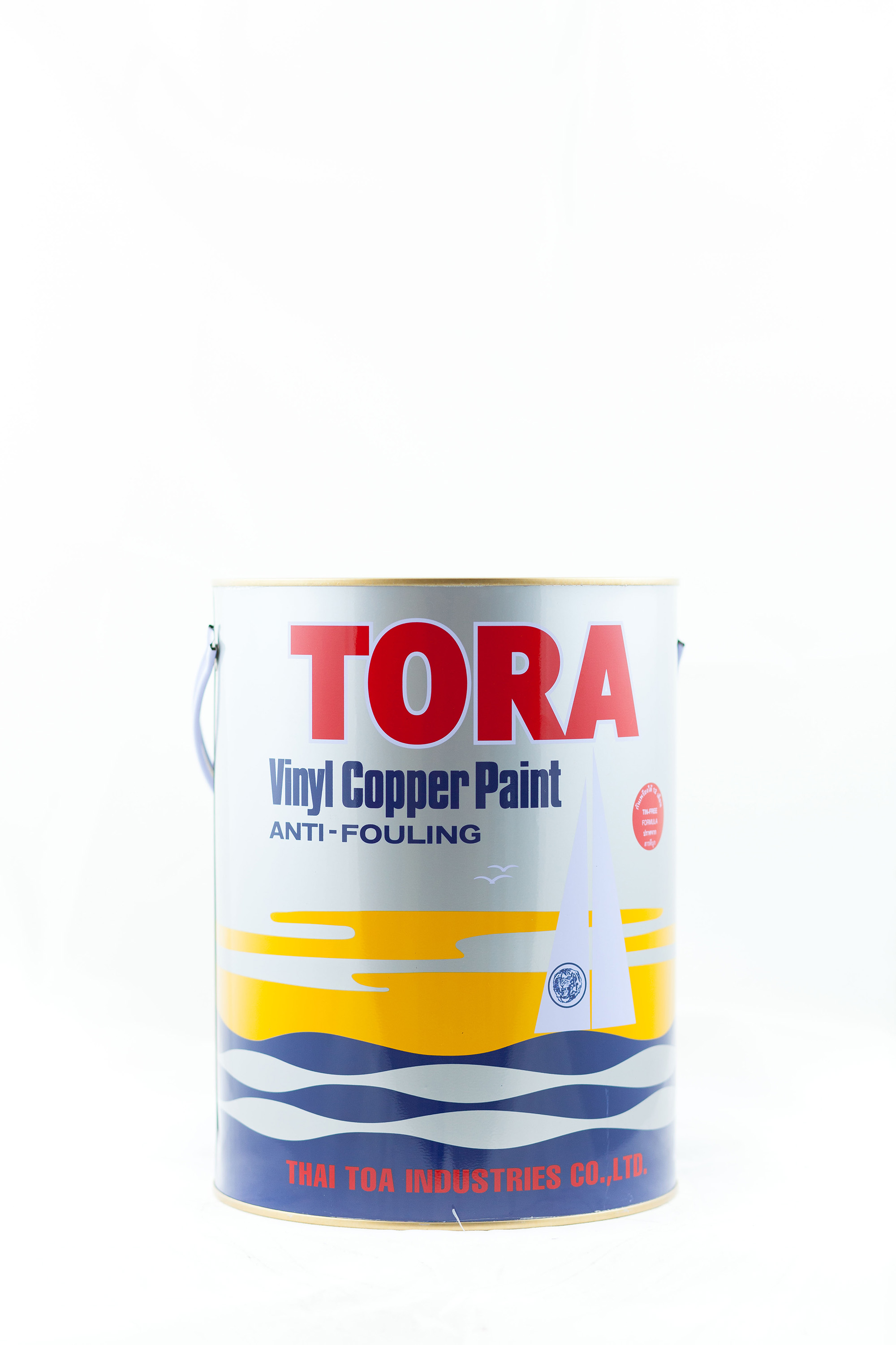 สีกันเพรียงพลาสติกโตร่า Tora Vinyl Copper Paint