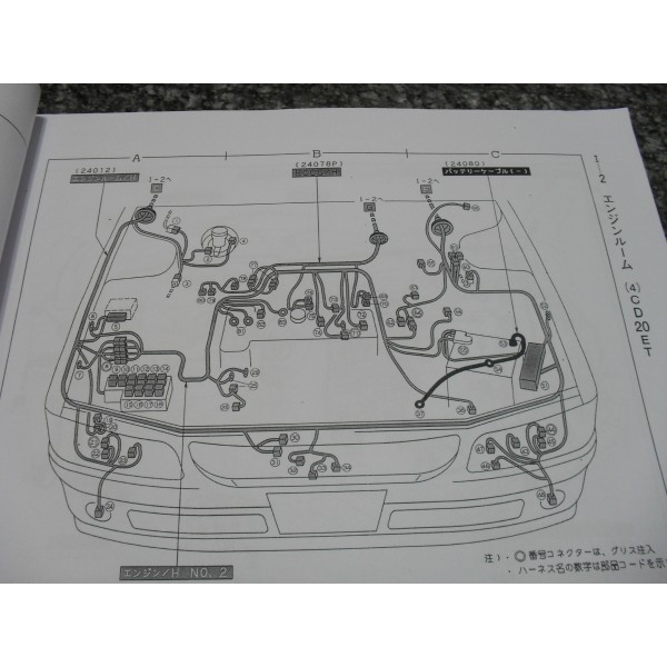 หนังสือ WIRING DIAGRAM NISSAN AVENIR ปี 98