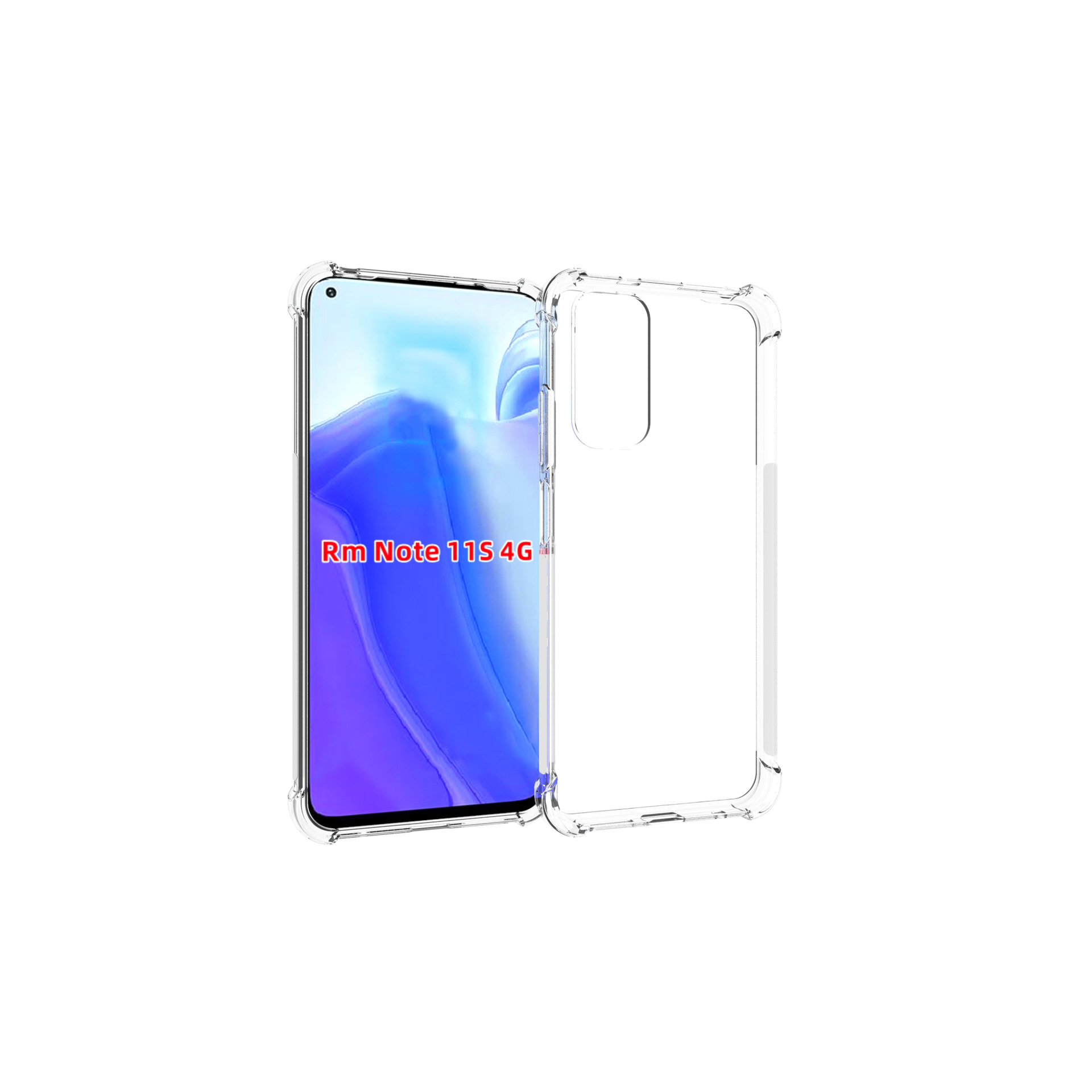 เคส Redmi Note 11S ใสเสริมขอบและมุมกันกระแทก