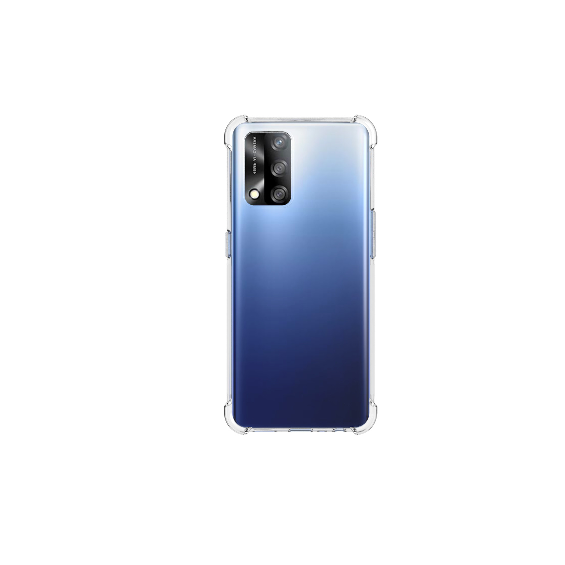 เคส OPPO A74 4G แบบ TPU ใสเสริมขอบและมุมกันกระแทก