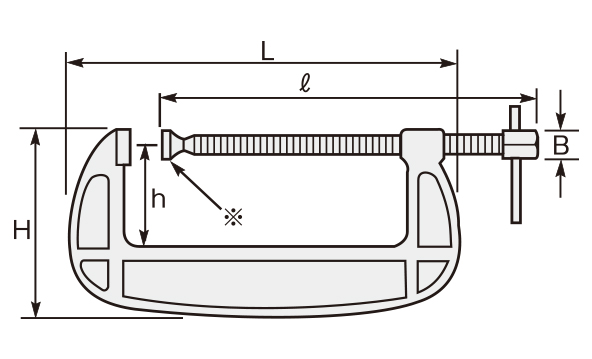 C Clamp - ซีแคล้ม [Supertool]