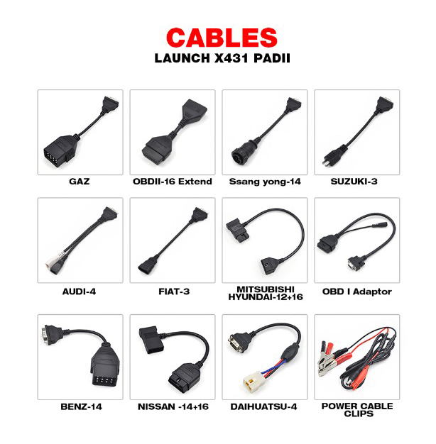 Launch X431 PAD II เครื่องมือวิเคราะห์รถยนต์หลากหลายยี่ห้อในเครื่องเดียว