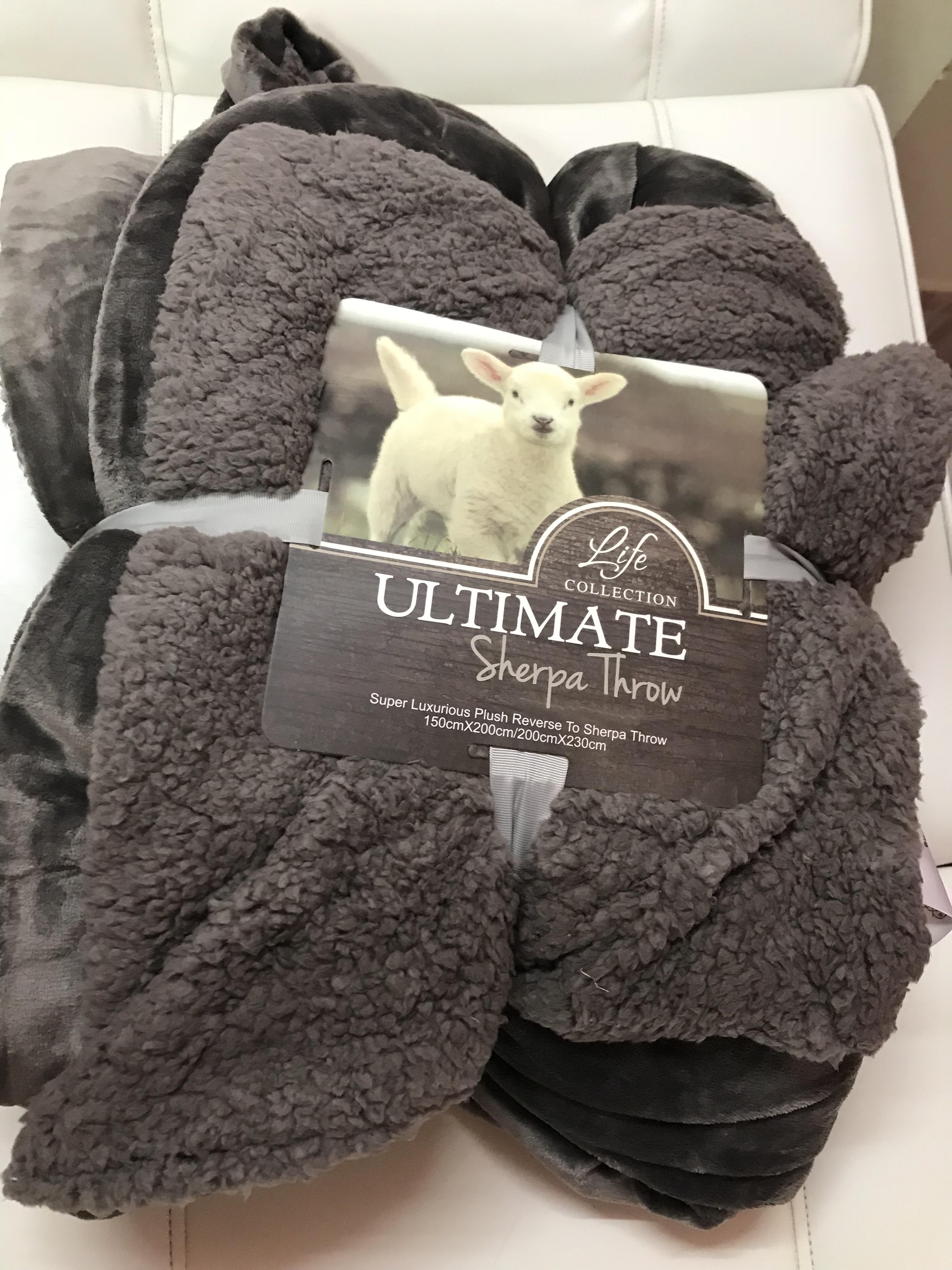 ผ้าห่มขนแกะ8ฟุต 2 ชั้น รุ่นสีเดียว โปร 595 ส่งฟรี