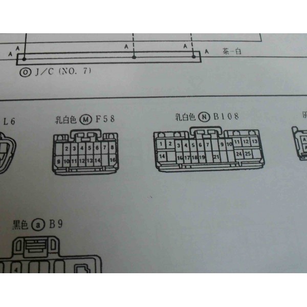 หนังสือ วงจรไฟฟ้า Wiring Diagram Toyota เครื่องยนต์ 5E-FE จานจ่าย ~97.8