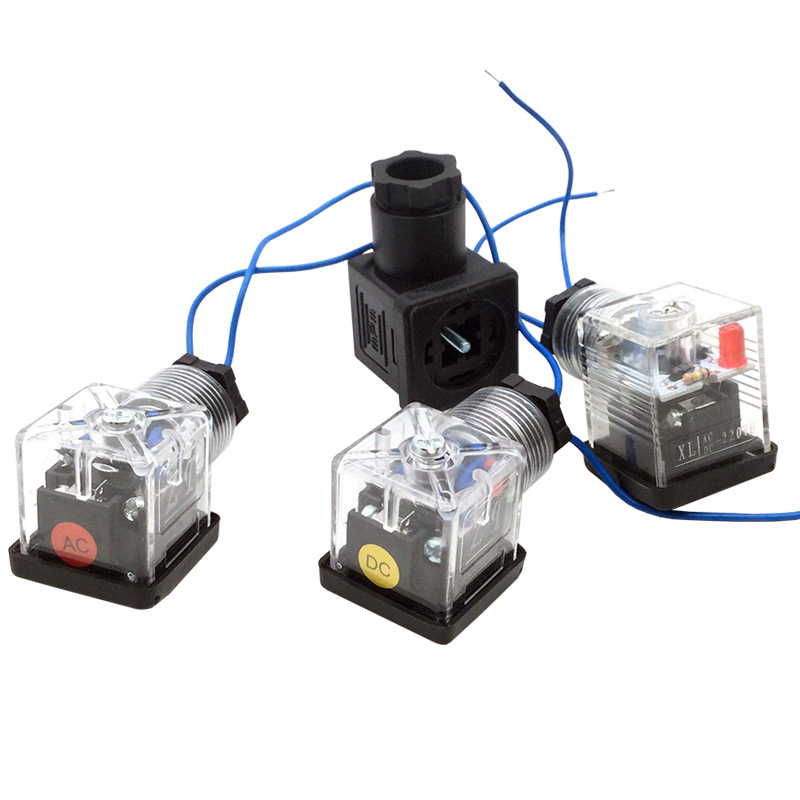Hydraulic Solenoid Valve Plug DC 24V