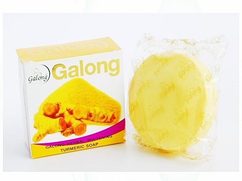 สบู่กาลองขมิ้นแท้ (กล่อง)