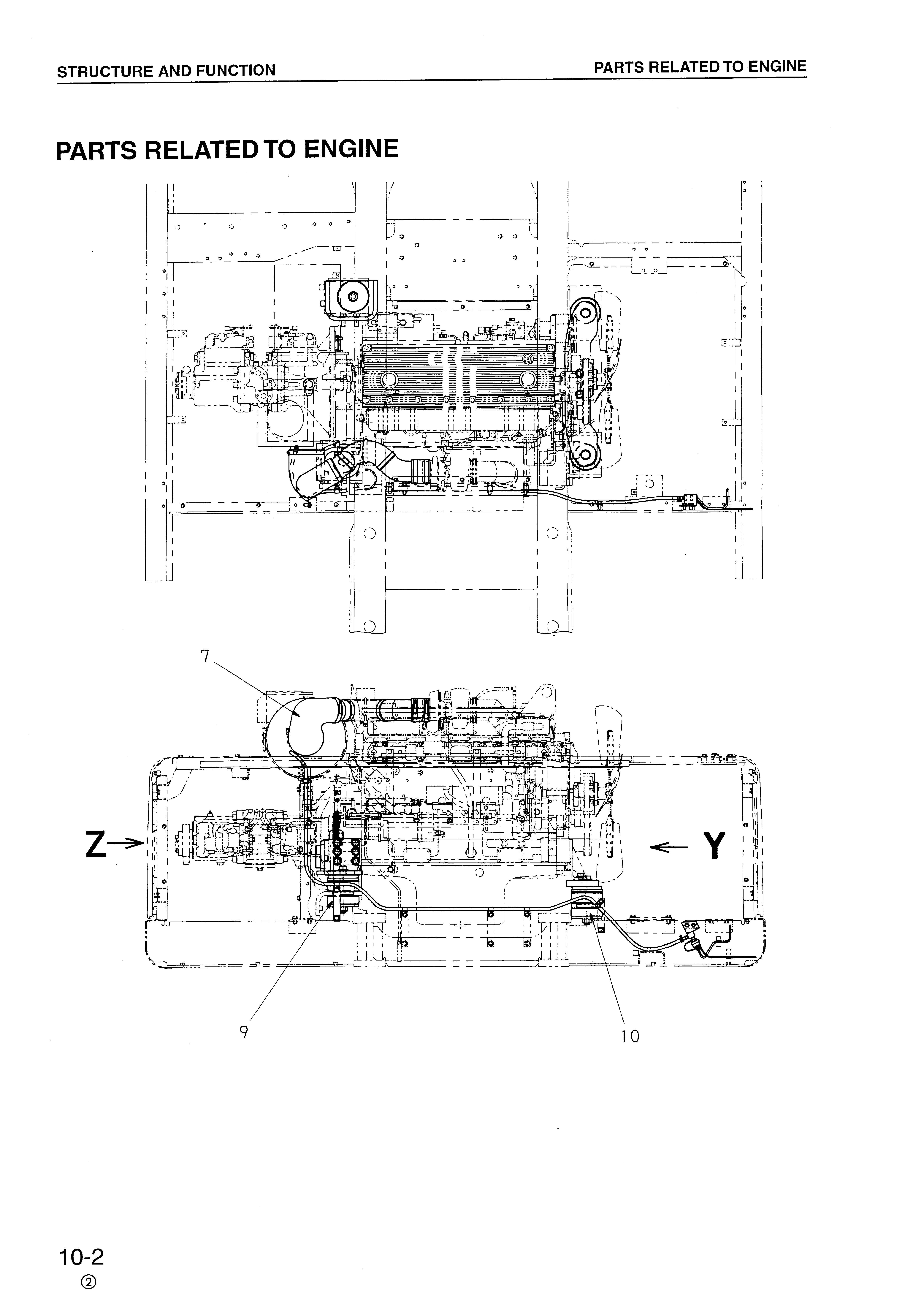 หนังสือ คู่มือซ่อม วงจรไฟฟ้า วงจรไฮดรอลิก จักรกลหนัก PC450-6K, PC450LC-6K K30001 (ทั้งคัน) EN