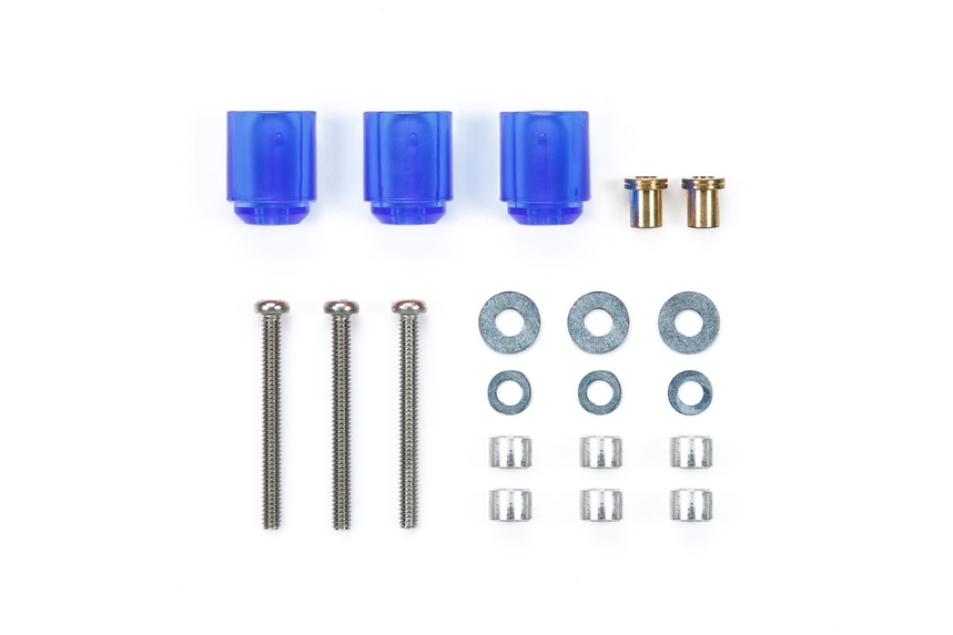 95663 TAMIYA Mini 4 WD Hi-Mount Tube Stabilizer (Clear Blue)