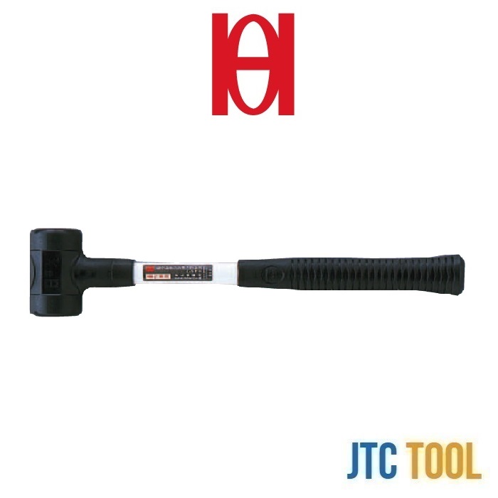 ค้อนยูรีเทนด้ามไฟเบอร์ - Urethane Shockless Hammer Fiber Handle [Brand: OH]