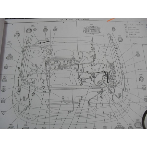หนังสือ วงจรไฟฟ้า (wiring diagram) รถยนต์ Toyota Caldina ปี 97 เครื่องยนต์ 3S-GE, 3S-GTE VVT-i