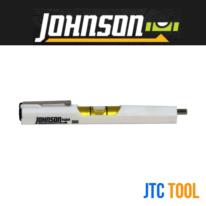ระดับน้ำพกกระเป๋า - Pocket Level with Magnetic Pickup No.500 [Brand: Johnson]