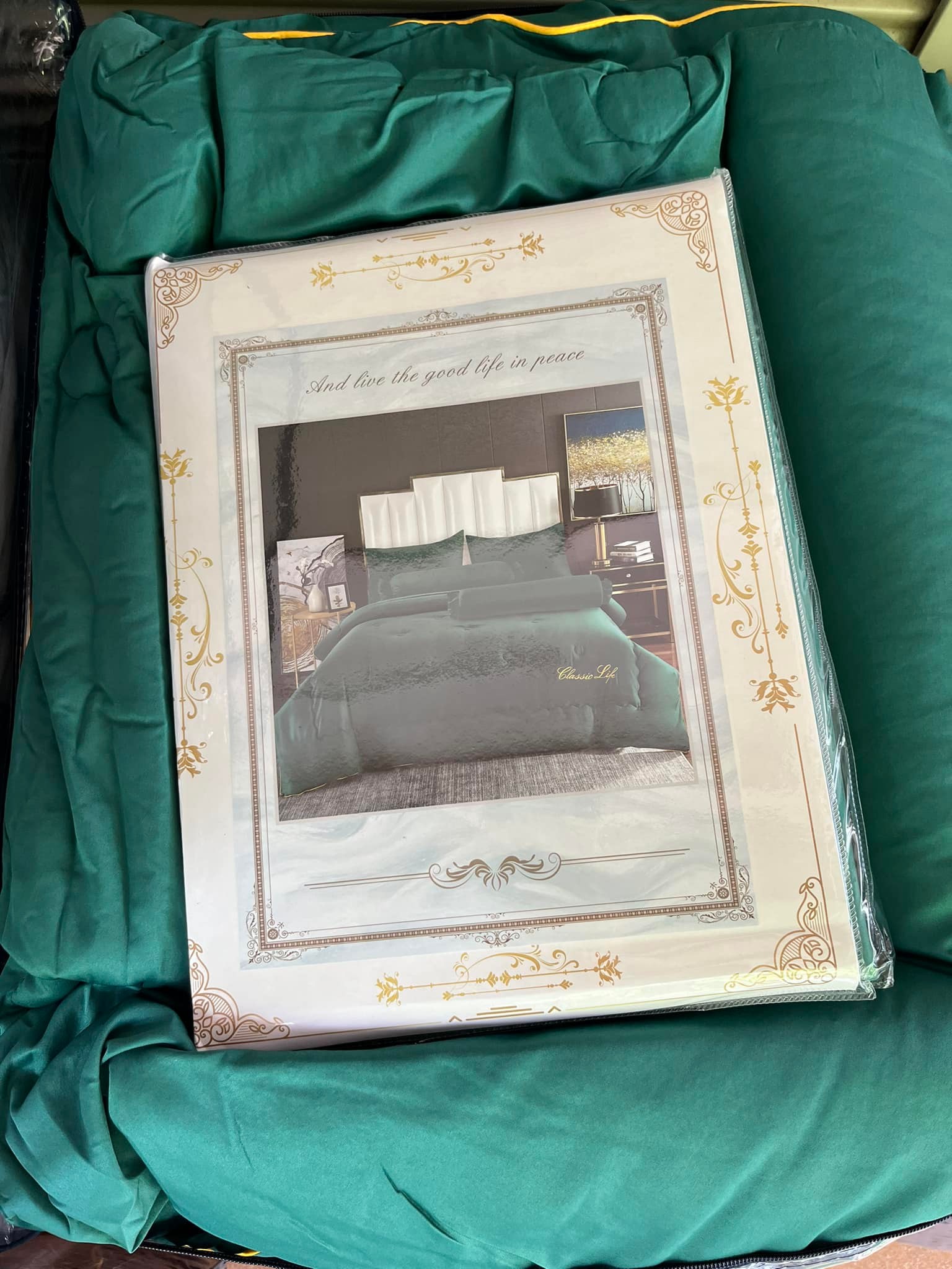 ชุดนวม ครบเซ็ท เนื้อผ้าCotton ซาติน ทอ400 เส้นด้าย สีพื้น นุ่มนิ่มมาก 👍สินค้าคุณภาพ👍